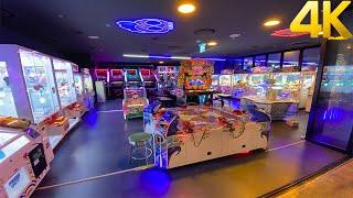 【4K】Arcades Game Center Walk Seoul Korea