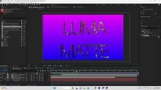 Alpha and Luma Mattes in After Effects 2023