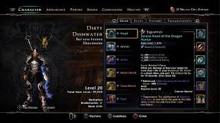 Neverwinter Better Late than Never single target Barbarian Build