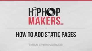 How to Add Static Pages in WordPress