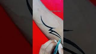 Tribal Tattoo Design,, Stylesh Tattoo #tattoo #art #sorts #drawing #ravitattoomaster #tribaltattoo