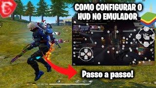 COMO CONFIGURAR O HUD NO MSI 5.12 PARA PC FRACO +240 FPS E MINHA SENSI ! FREE FIRE EMULADOR ️️