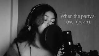 When the party's over by Billie Eilish (cover) | Swayansiddha