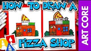 Art Core: Horizontal & Vertical Lines - How To Draw A Pizza Restaurant