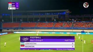 INDONESIA U24 VS UZBEKISTAN U24 19th Asian Games Hangzhou