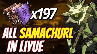 Samachurls All locations in Liyue FAST FARMING ROUTE | Genshin Impact 2.1