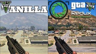 Grand Theft Auto V (GTA 5) | Vanilla vs Redux | Graphics Mods Comparison