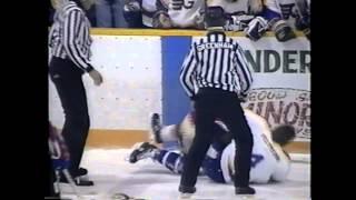 Best of Central Newfoundland Senior Hockey League '92-'93 pt 2 of 3 (Cable 9)