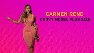 Carmen Rene..Wiki Biography | age | weight | relationship | net worth | Curvy model plus size