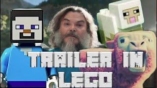 Minecraft movie trailer in Lego (stop motion )