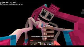 Poppy Playtime addon test | Mommy Long Legs in minecraft