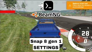 BeamNG Drive ANDROID | Mobox emulator Esync ROOT | SETTINGS Snapdragon 8 gen 1