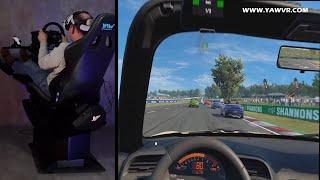 YAW3 - Assetto Corsa EVO racing gameplay - Yaw3 new rollers and re-enforced legrest bar