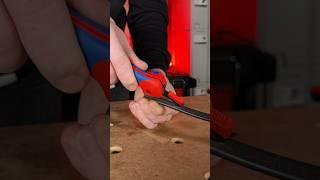 Нож для снятия изоляции KNIPEX с опорным башмаком 145мм KN-1650145SB #knipex