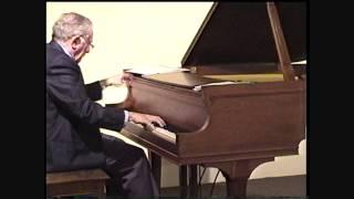 Last piano recital  of 20th century modern classical  music composer Walter S. Hartley