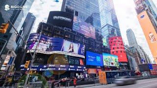 BIGO LIVE - Top Broadcasters are on the Times Square Billboard!  | BIGO TV