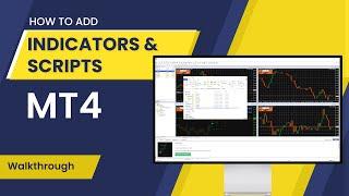 How to add Indicators,  Scripts & Expert Advisors on Metatrader 4 ( MT4)