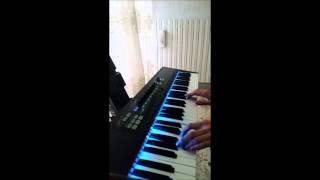 Rammstein - Du Hast live version keyboard cover with all instruments and voice