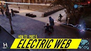 SPIDER MAN HOW TO Use ELECTRIC WEB (PS4) | Gadgets Tutorial | PART 5