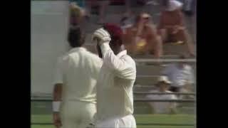 VIV RICHARDS  MOST ARROGANT SIX! 1st test vs Australia GABBA 1988