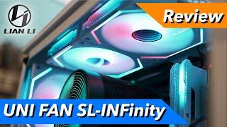 Beste PC RGB Lüfter? Lian Li UNI FAN SL INFinity Unboxing, Test & Review