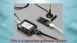 Application example based on LILYGO T-ETH-Elite Base and T-SX302 LoRaWAN Gateway Shield
