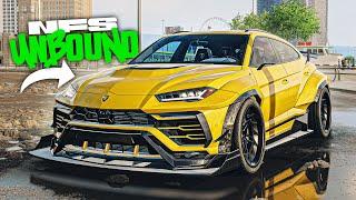 Need for Speed Unbound - Lamborghini Urus Widebody Customization!