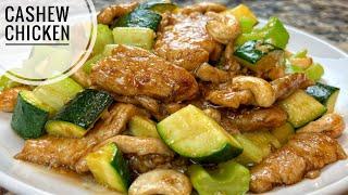 Cashew Chicken Recipe | Easy Vegetable And Chicken Stir Fry Recipe