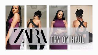 NEW IN ZARA HAUL 2021 + Try On | Antonette Shay