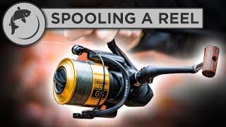 How To Spool A Fishing Reel - put line on your reel!