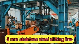 6 mm stainless steel slitting line | Coil Slitting Line