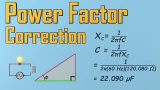 Power factor correction calculations