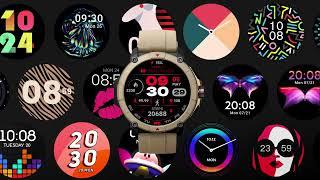 MASX Oasis X GPS Smart Watch,Alexa Built-in,100 Sports Modes,5ATM Waterproof Smartwatch