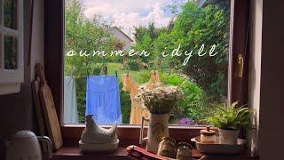 Summer Idyll in Northern Europe | Cleaning, Baking & Enjoying the Endless Days