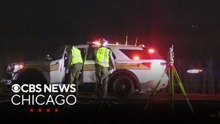 Illinois State Police trooper killed by car before Christmas Eve on I-55