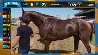 Vasilika Wins Race 4 at Del Mar 7/21/18