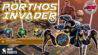 [WR] Ultimate invader with new Porthos weapons Build! war robots Update 10.1 gameplay #warrobots