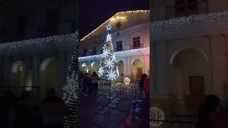 recorrido de san Cristóbal de las casa por la noche.. 