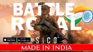 INDIAN Battle Royal Mobile Game : SICO Gameplay, Online Multiplayer in Hindi || Vk Creative