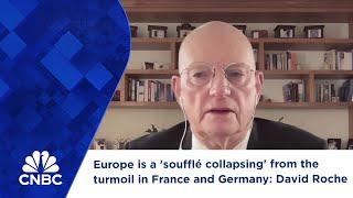 Europe is a 'soufflé collapsing' from the turmoil in France and Germany: David Roche