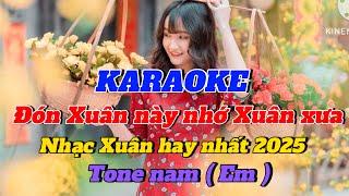  Karaoke Tone nam . Đón Xuân này nhớ Xuân xưa ️ Châu kỳ #haiphamguitar #guitar #dammebolero