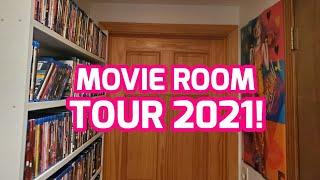 Movie Room Tour 2021 - Blu-rays, Steelbooks and a HULK?!?!