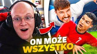 DZINOLD NIE MOŻE UWIERZYĆ W FILM MRBEASTA Z CRISTIANO RONALDO!