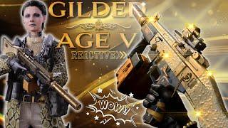 [The Brightest Gun In Warzone] Gilded Age V Reactive Bundle Showcase Call Of Duty Black Ops Cold War