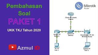 Pembahasan Soal UKK TKJ Paket 1 Tahun 2020 (Dynamic Routing Mikrotik)