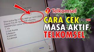 Cara Cek Masa Aktif Telkomsel