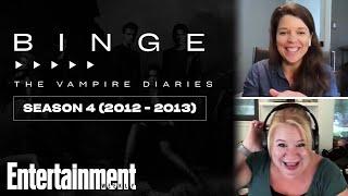 'The Vampire Diaries' Creators Break Down Season 4 | EW’s BINGE | Entertainment Weekly