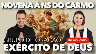 AO VIVO - 12h30  Exército de Deus - NOVENA À NS DO CARMO + TERÇO DE SÃO MIGUEL ARCANJO