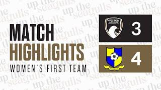 WOMEN EXTENDED HIGHLIGHTS | WsM AFC 3 - 4 Sticker AFC | SW Regional Women's FL Div 1 South | 2.3.25