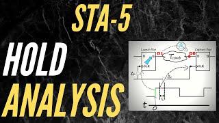 HOLD ANALYSIS | STA - 5 | Static Timing Analysis | The Rising Edge